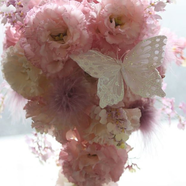 カラーブーケ001-キャスケードスタイル