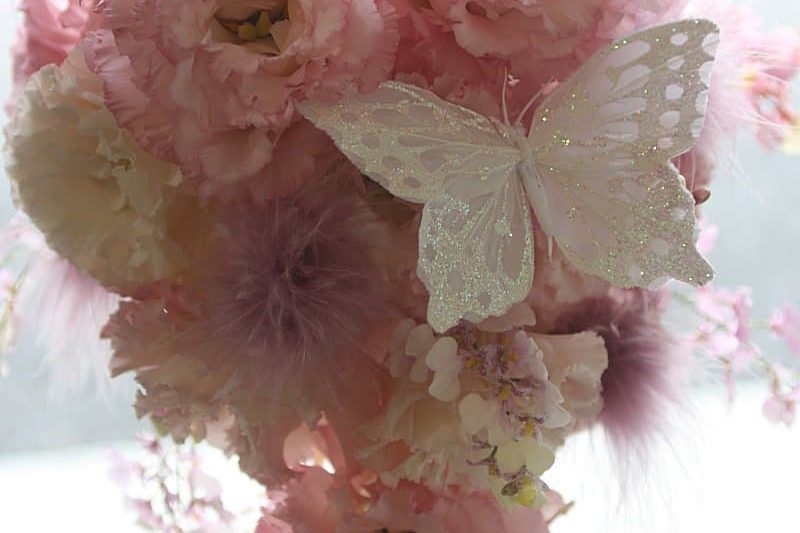 カラーブーケ001-キャスケードスタイル