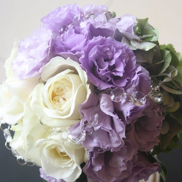 ウェディングブーケ006-ラウンドスタイル