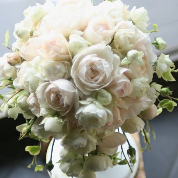 ウェディングブーケ007-オーバルスタイル