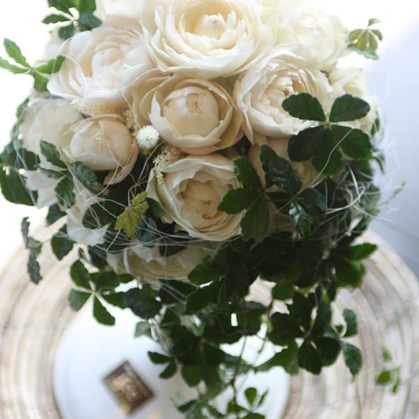 ウェディングブーケ012-ラウンドスタイル