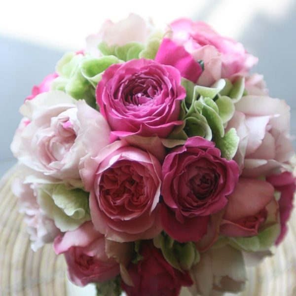 カラーブーケ004-ラウンドスタイル