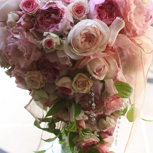 カラーブーケ003-キャスケードスタイル