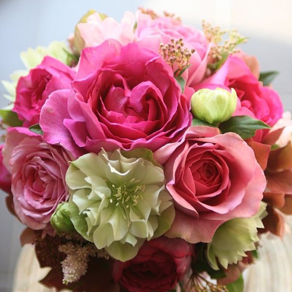 カラーブーケ006-ラウンドスタイル