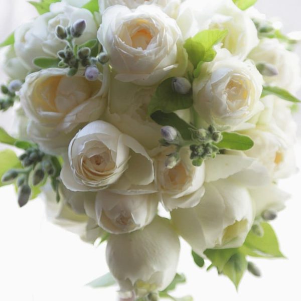 ウェディングブーケ015-オーバルスタイル